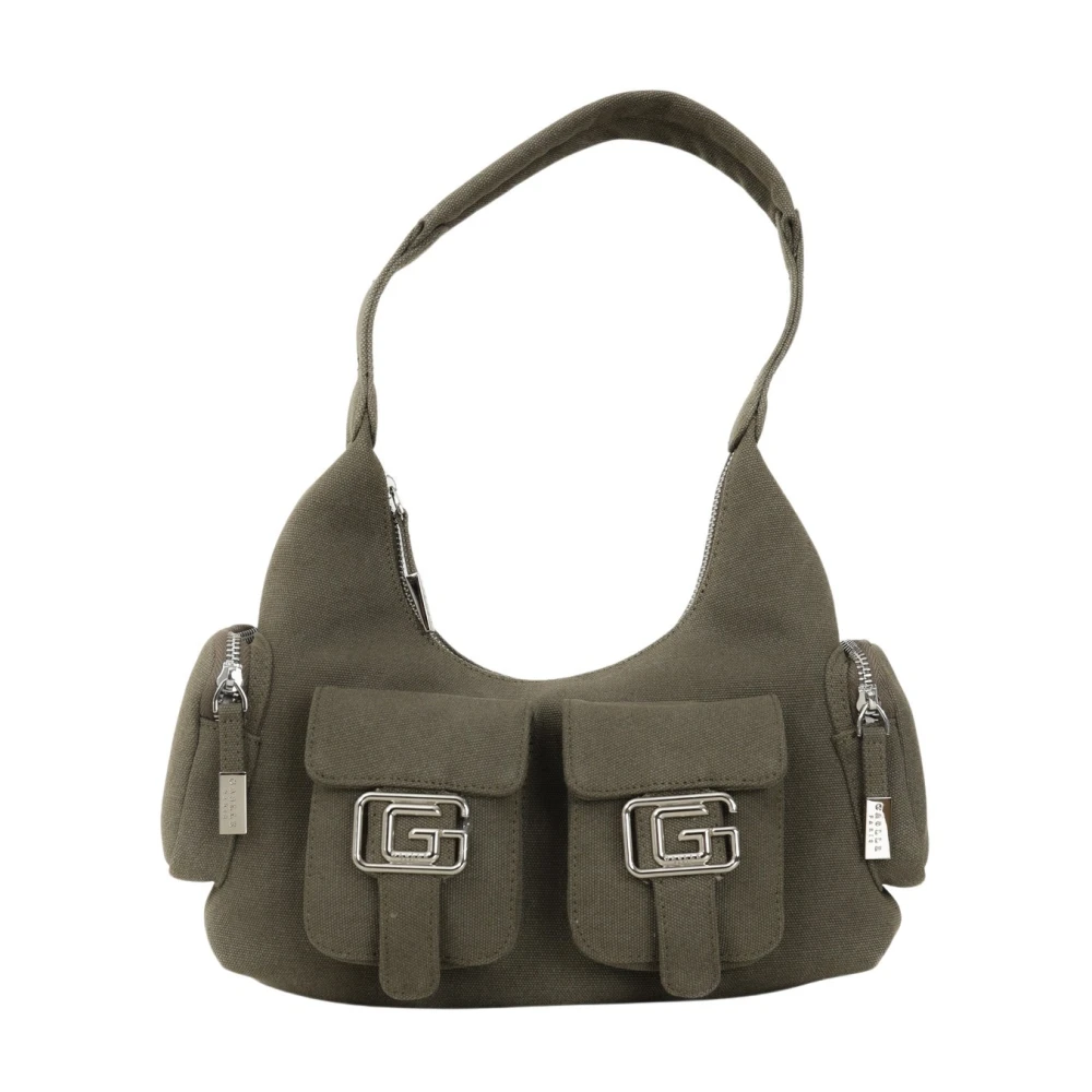 Gaëlle Paris Cargo Stijl Groene Schoudertas Green Dames