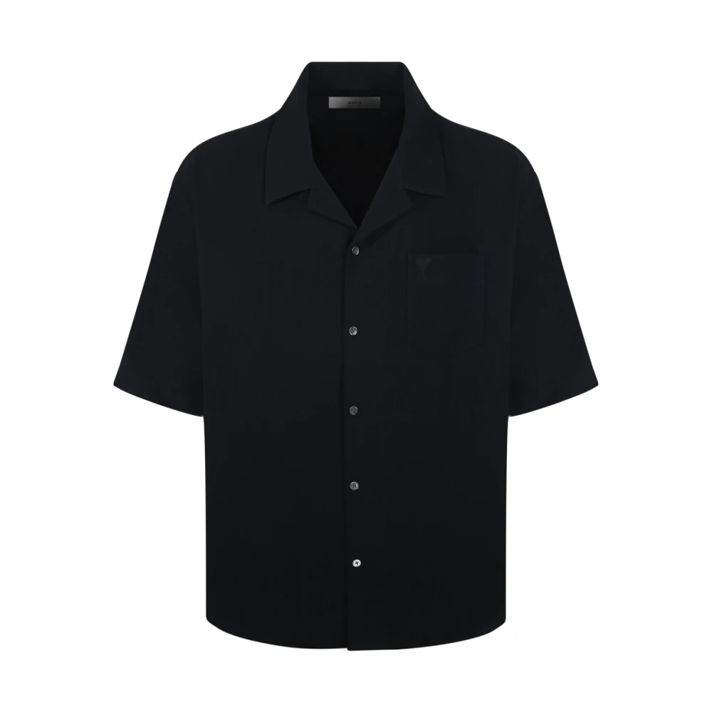 Shirts > Short Sleeve Shirts - - Ami Paris - Modalova