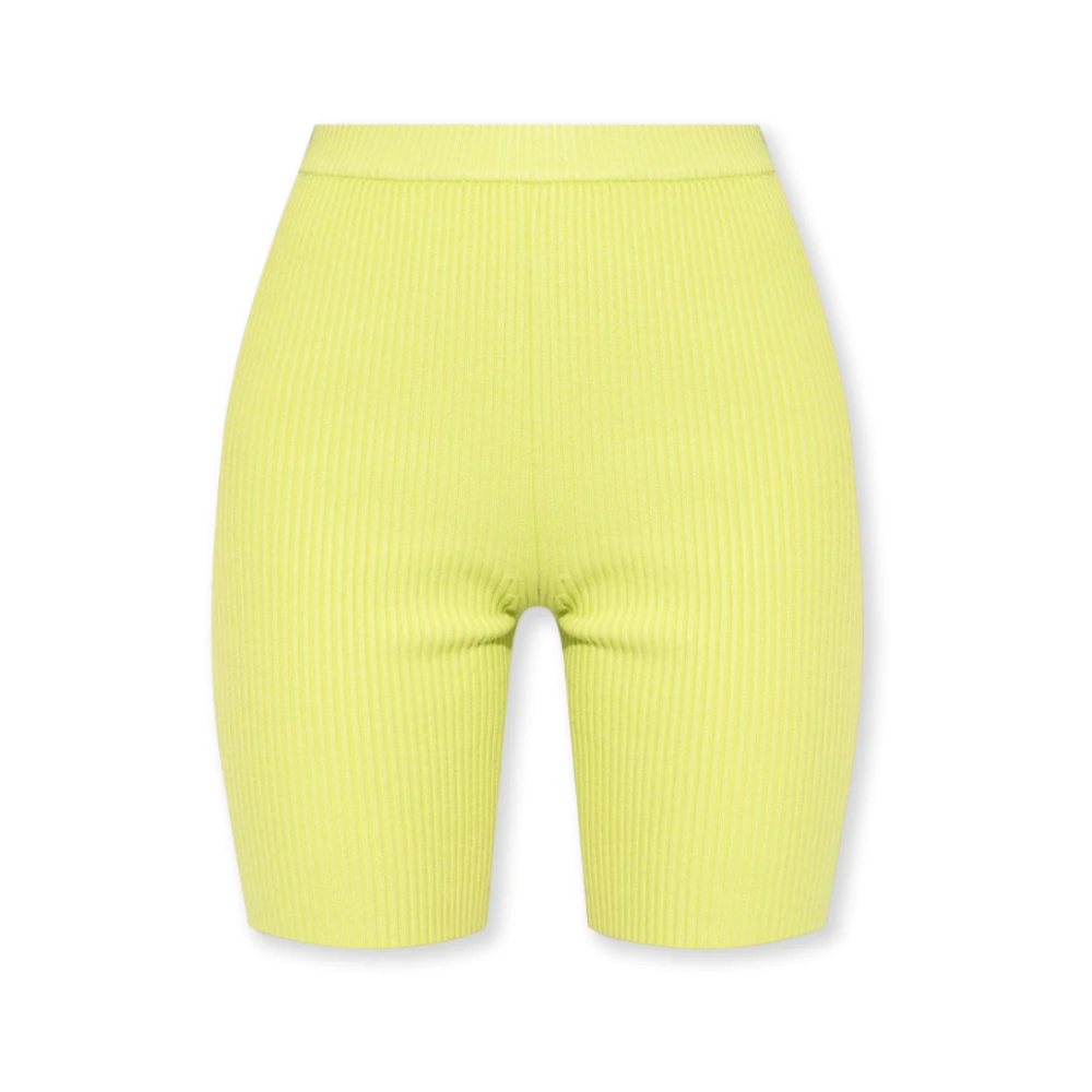 Samsøe Luna cropped leggings Yellow Dames