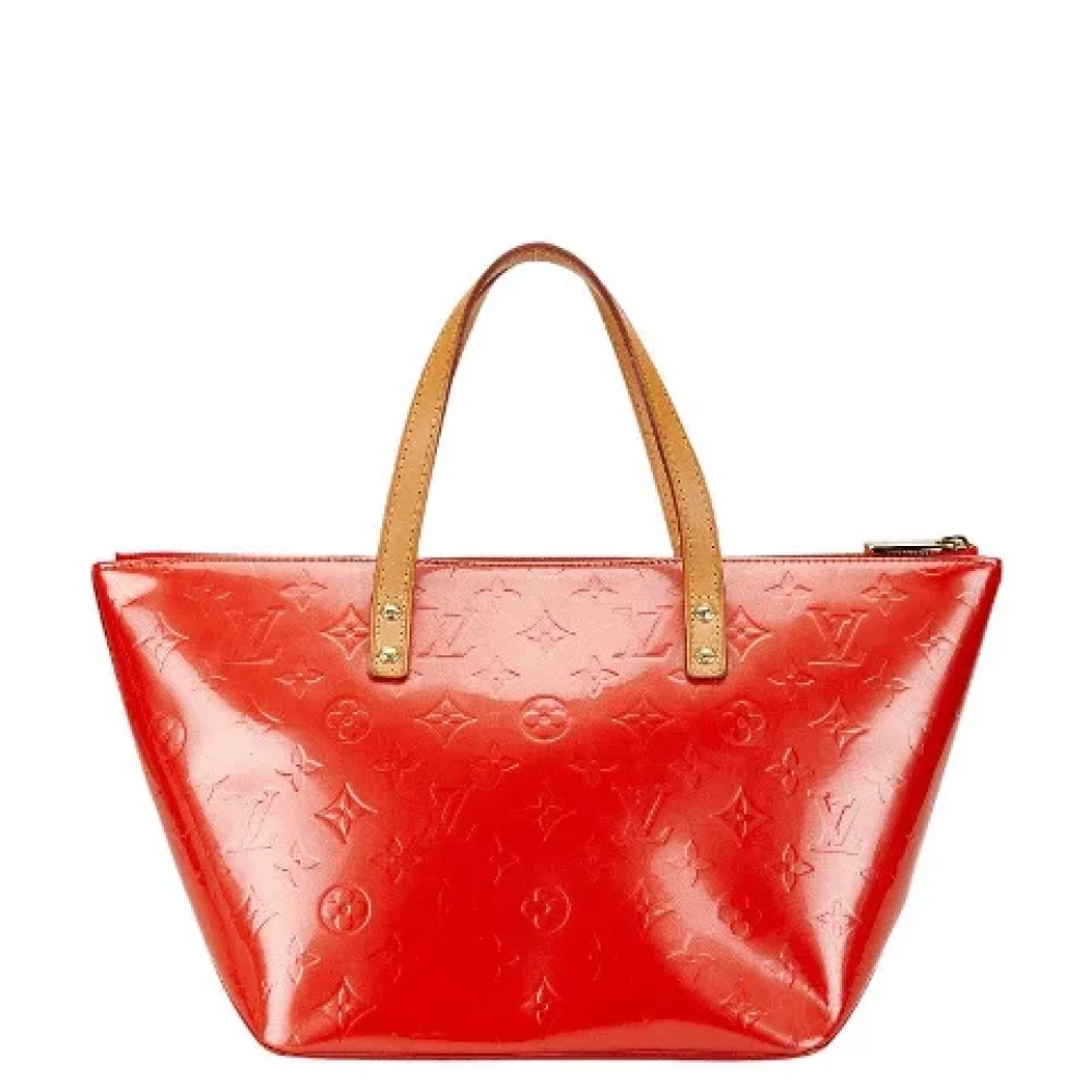 Louis Vuitton Vintage Pre-owned Leather handbags Red Dames