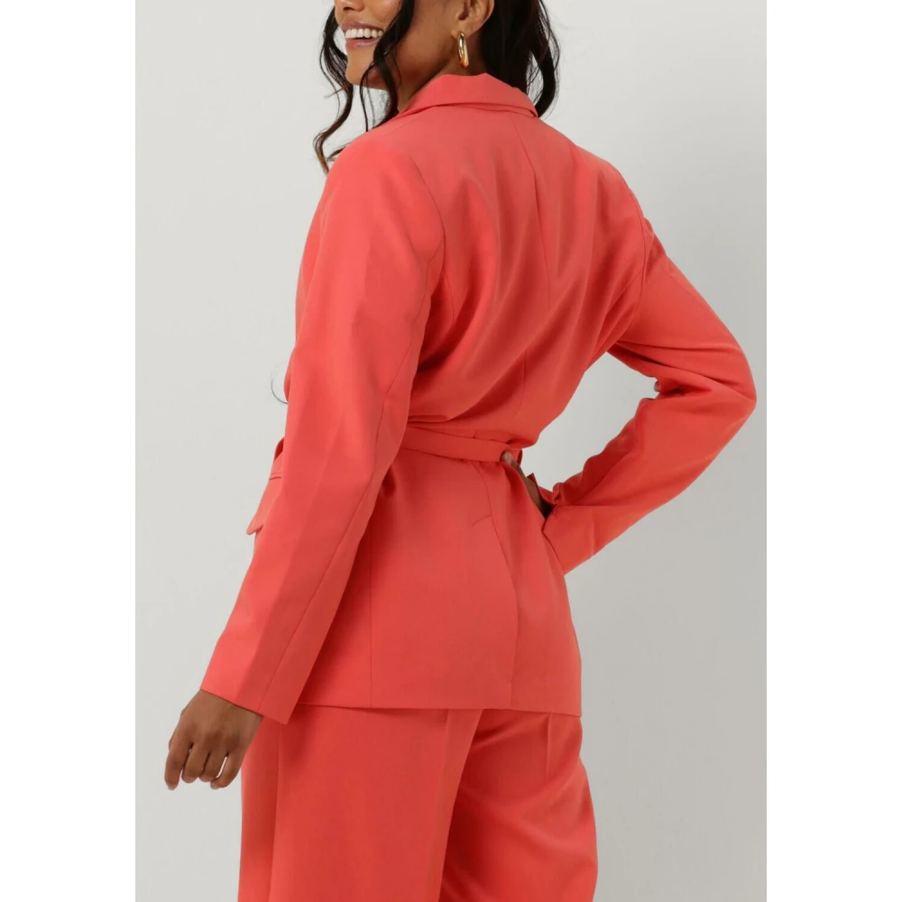 Summum Woman Blazer Soft Foam Koraal Stijlvol Trendy Pink Dames