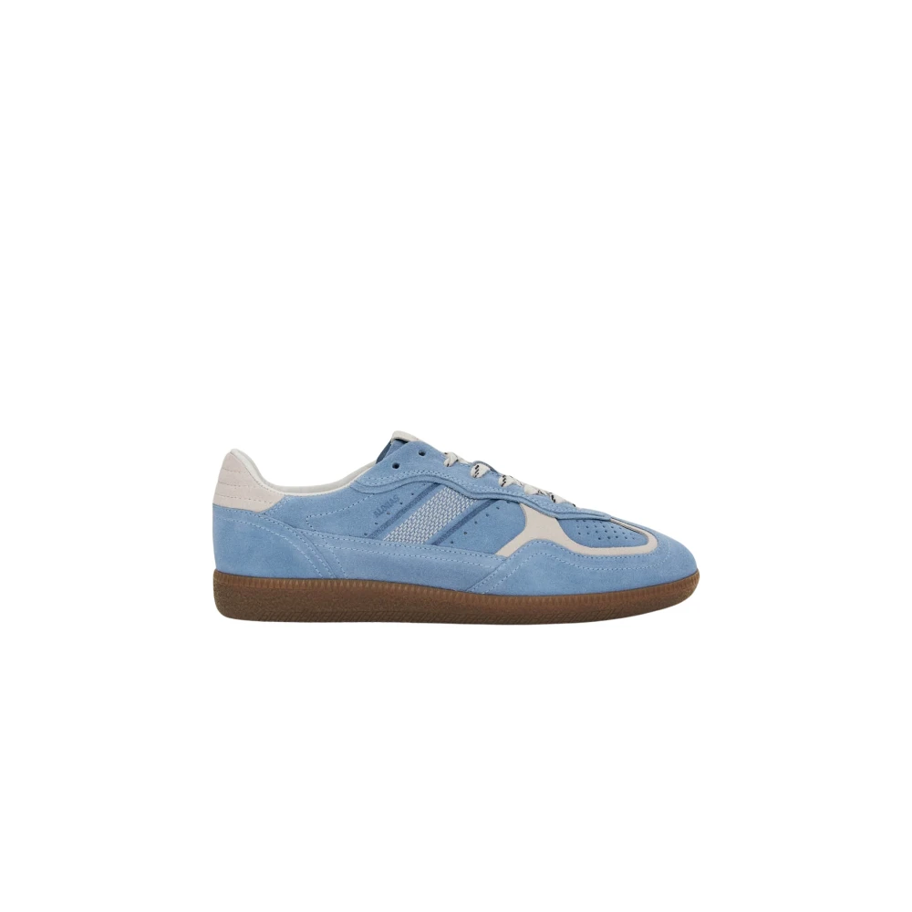 Alohas Blue Tb.490 Rife Cornflower Cream Leather Trainers - Female - Sneakers - 4 Uk - Shoes