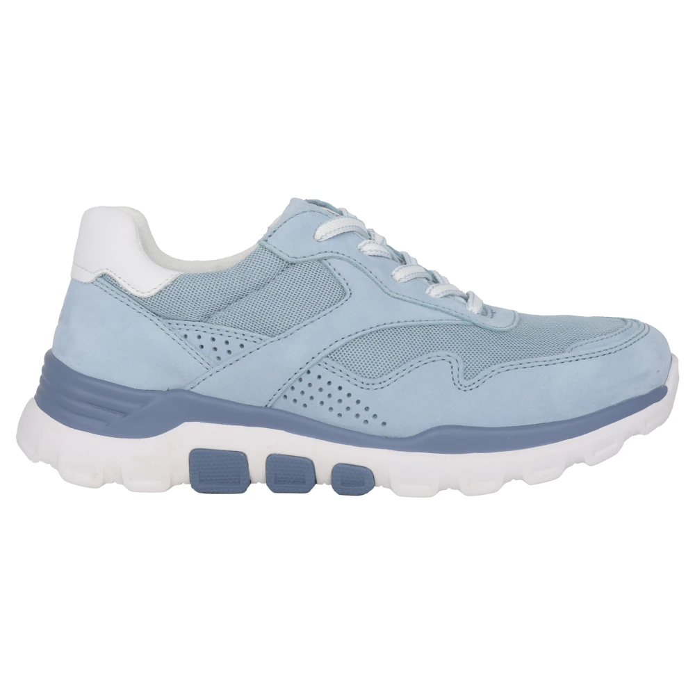 Gabor Blauwe rollende sneaker voor vrouwen Dames Schoenen