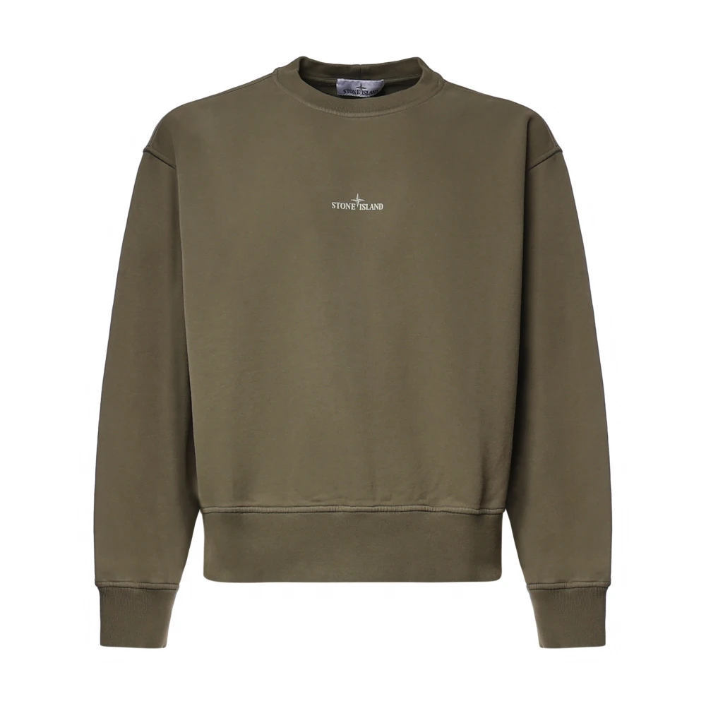 Stone Island Sweatshirts - Male - Sweatshirts - Green - M - Sweatshirts & Hoodies