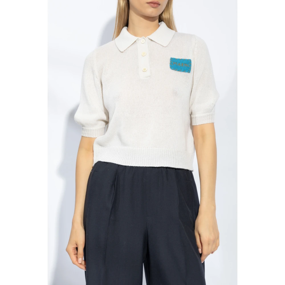 Marni Kasjmier trui White Dames