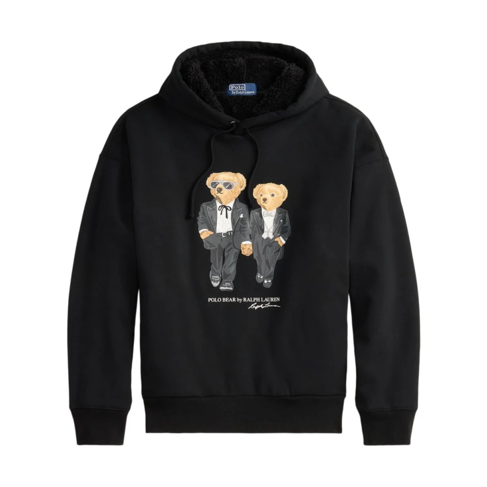Polo Ralph Lauren Men's Black Classic Nero Sweatshirt Aw25