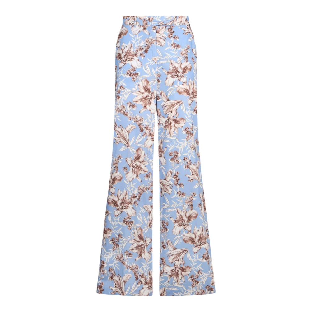 Liu Jo Vrouw Blauw Broeken Dames, S, Katoen, 3.0 Ts Lungo