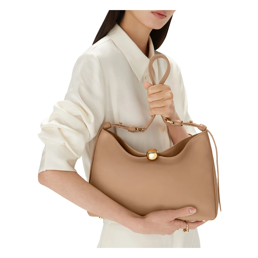 Furla Zachte schoudertas M Brown Dames