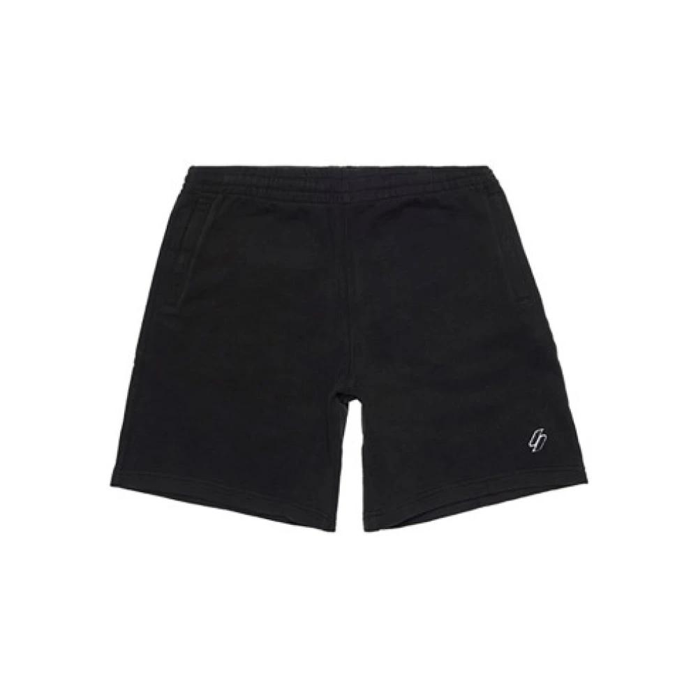 Superdry Heren Sport Shorts Black Heren