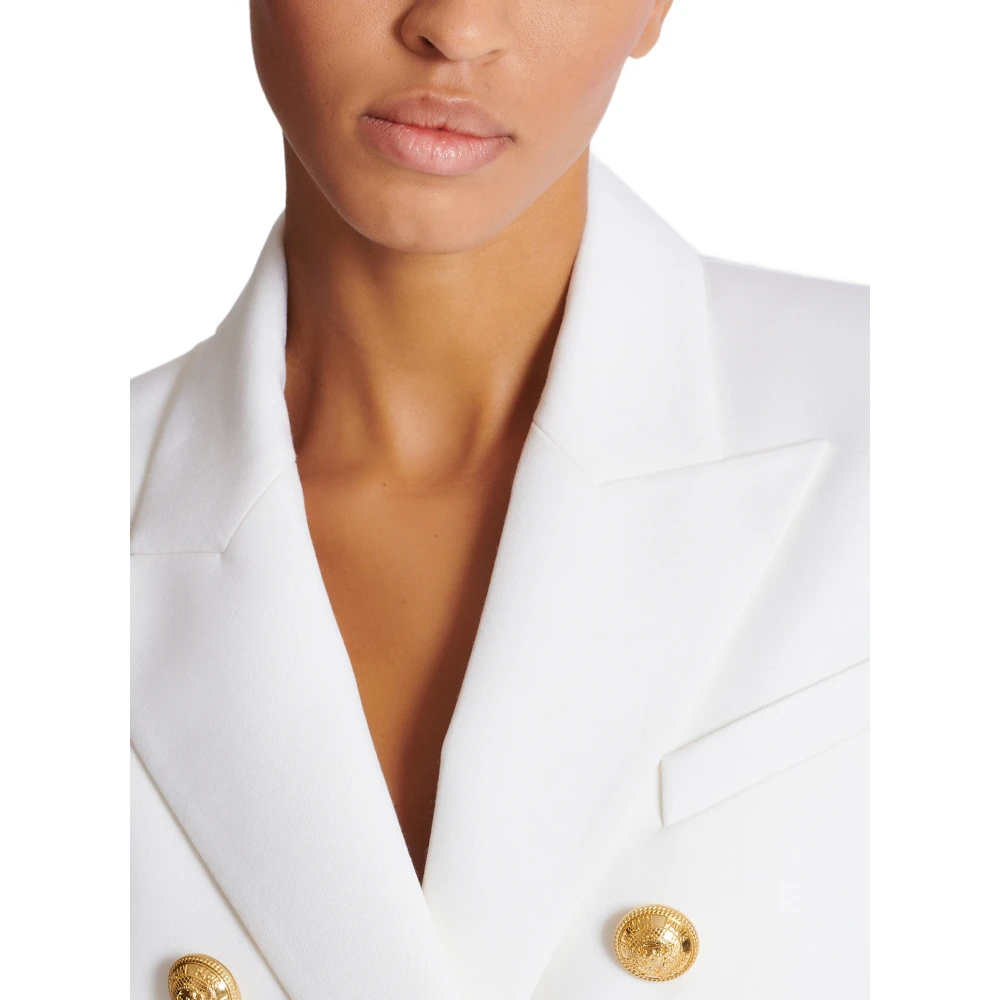 Balmain Blazers White Dames