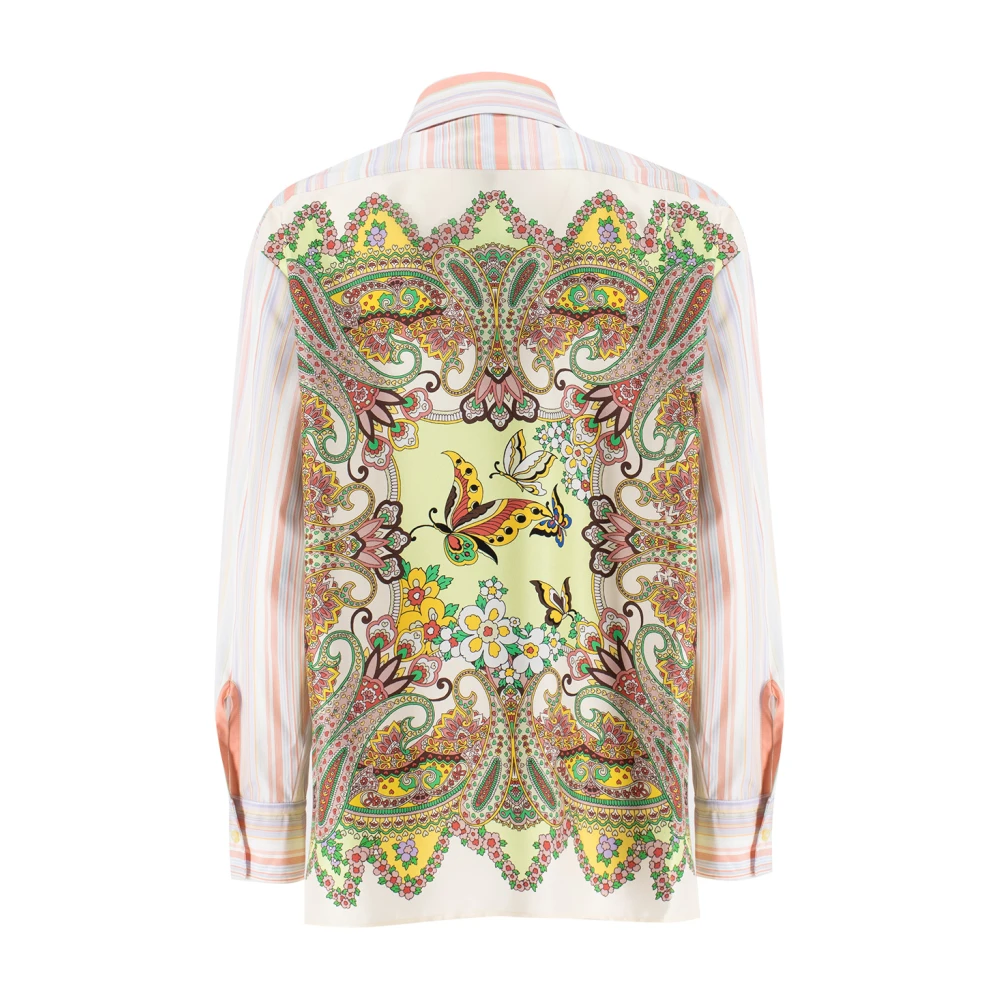 ETRO Gestreept katoenen overhemd voor dagelijkse outfits Multicolor Dames
