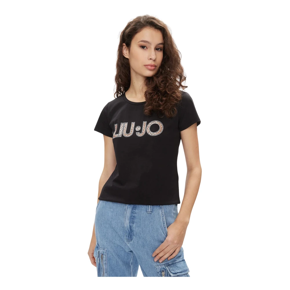 Liu Jo Donna Nero Top, S, New,