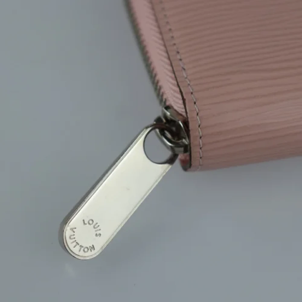 Louis Vuitton Vintage Pre-owned Leather wallets Pink Dames