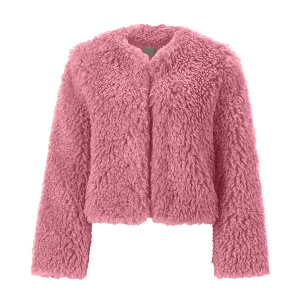 Rich & Royal Bont Cropped Jas Pink Dames