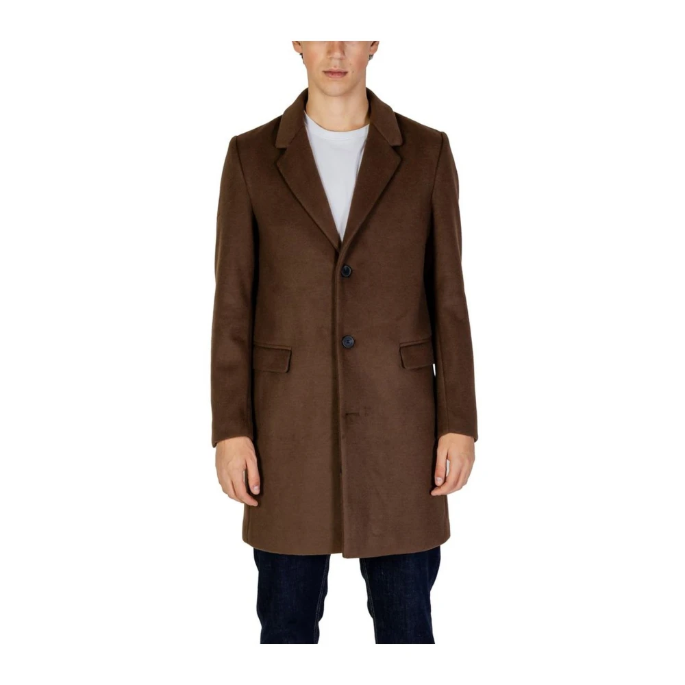 Antony Morato Herfst Winter Blend Jas Heren Collectie Brown Heren