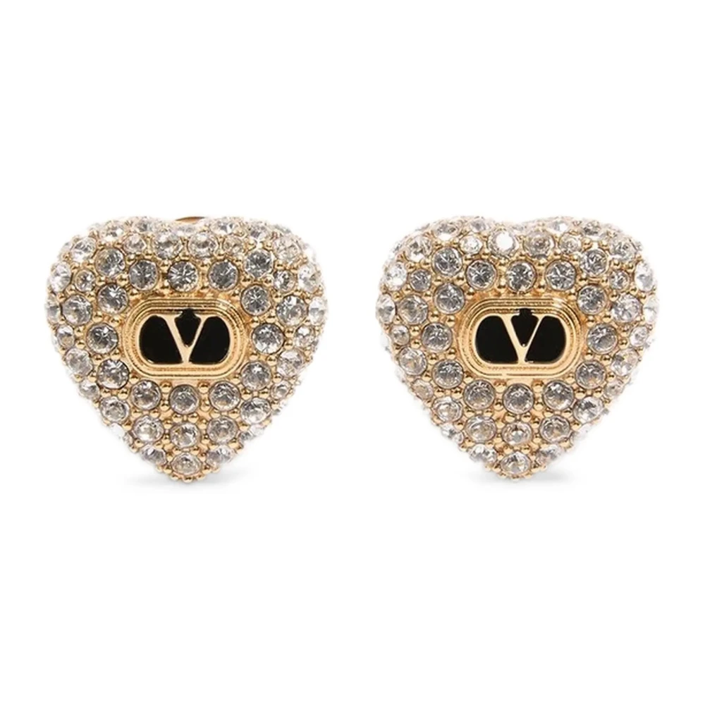 Valentino Garavani Women's Yellow Coeur Royal Earrings