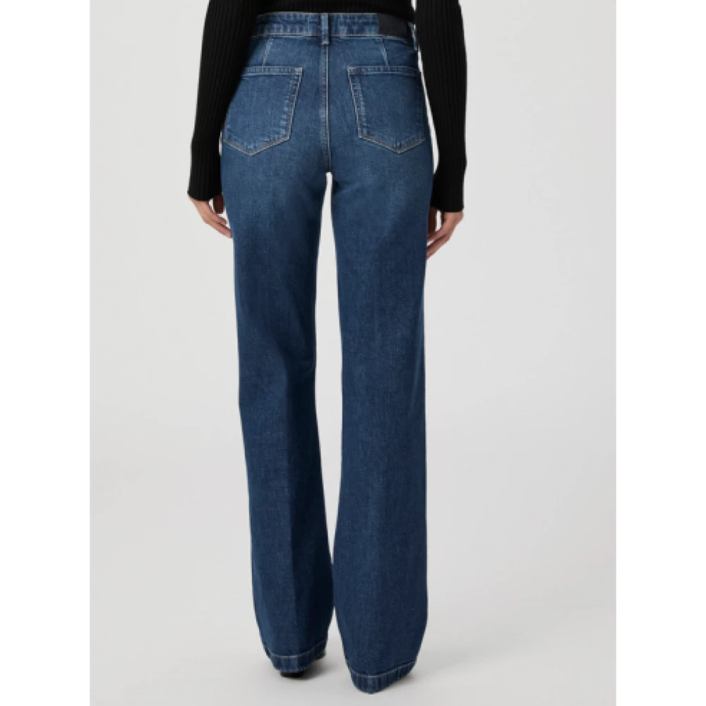 Paige Blauwe Luxe Jeans Montpellier Collectie Blue Dames