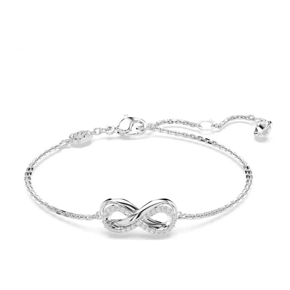 Swarovski Women's Gray Infinity Bracelet - Bracelets - One Size - Accessories