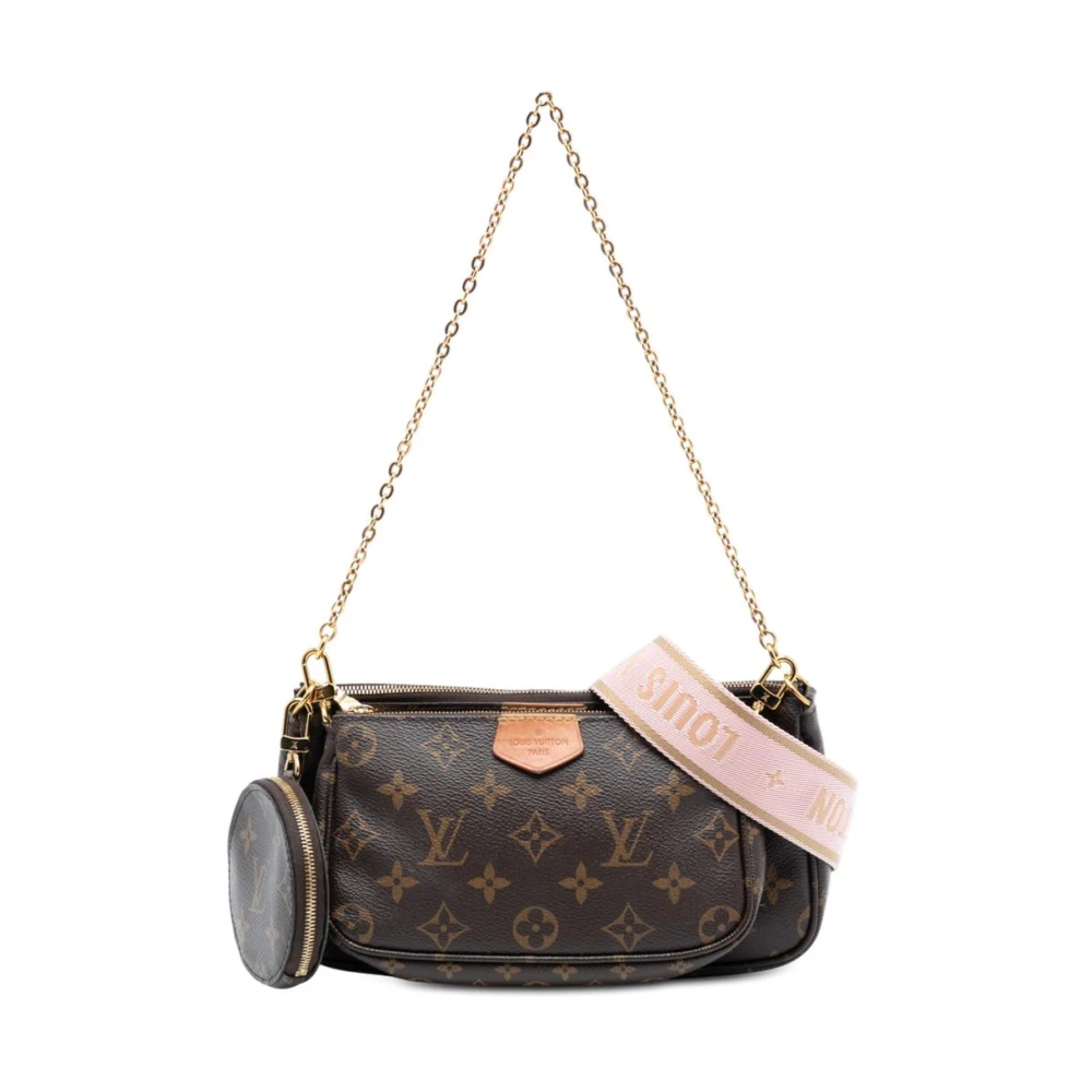 Louis Vuitton Vintage Women's Brown Pre-Owned Crossbody Bag