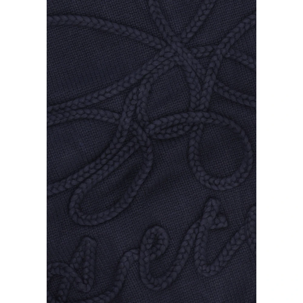 Arte Antwerp Geborduurde Flower Varsity Jas Blue Heren