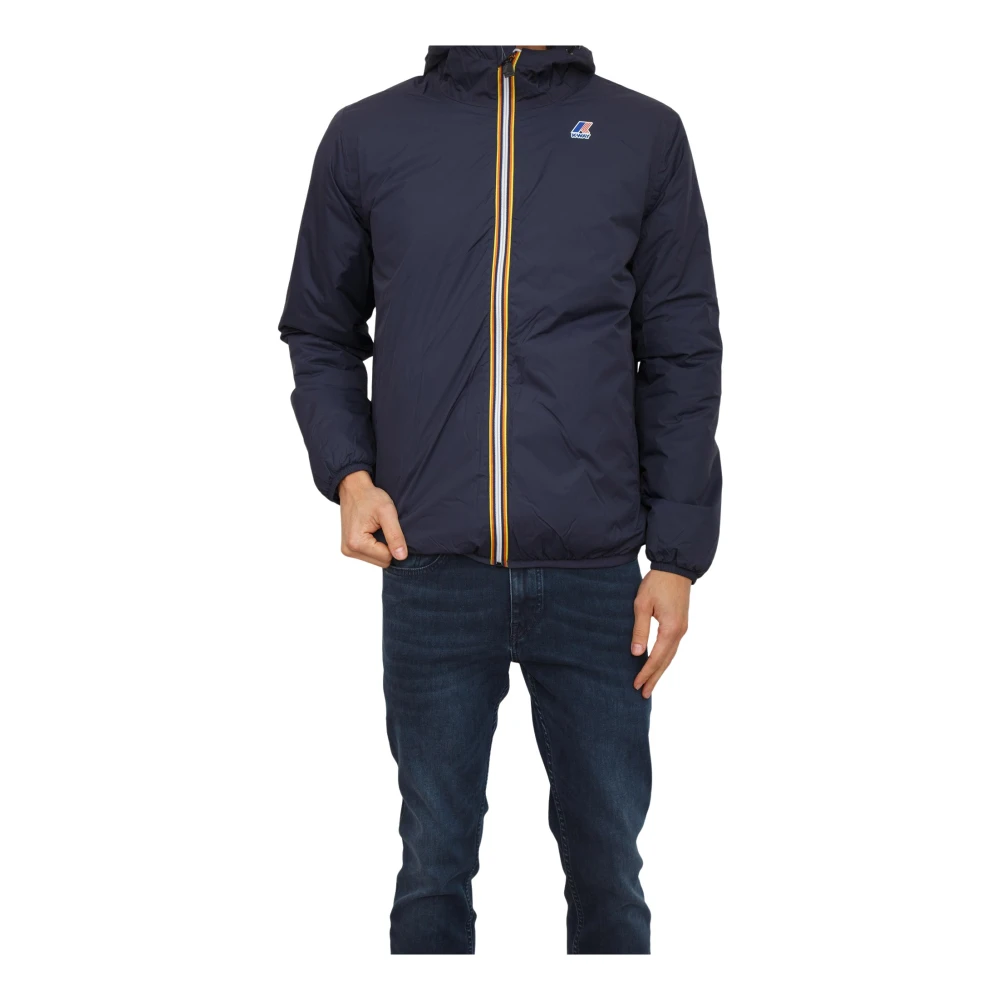K-Way Uomo Blu Sport, S, New,