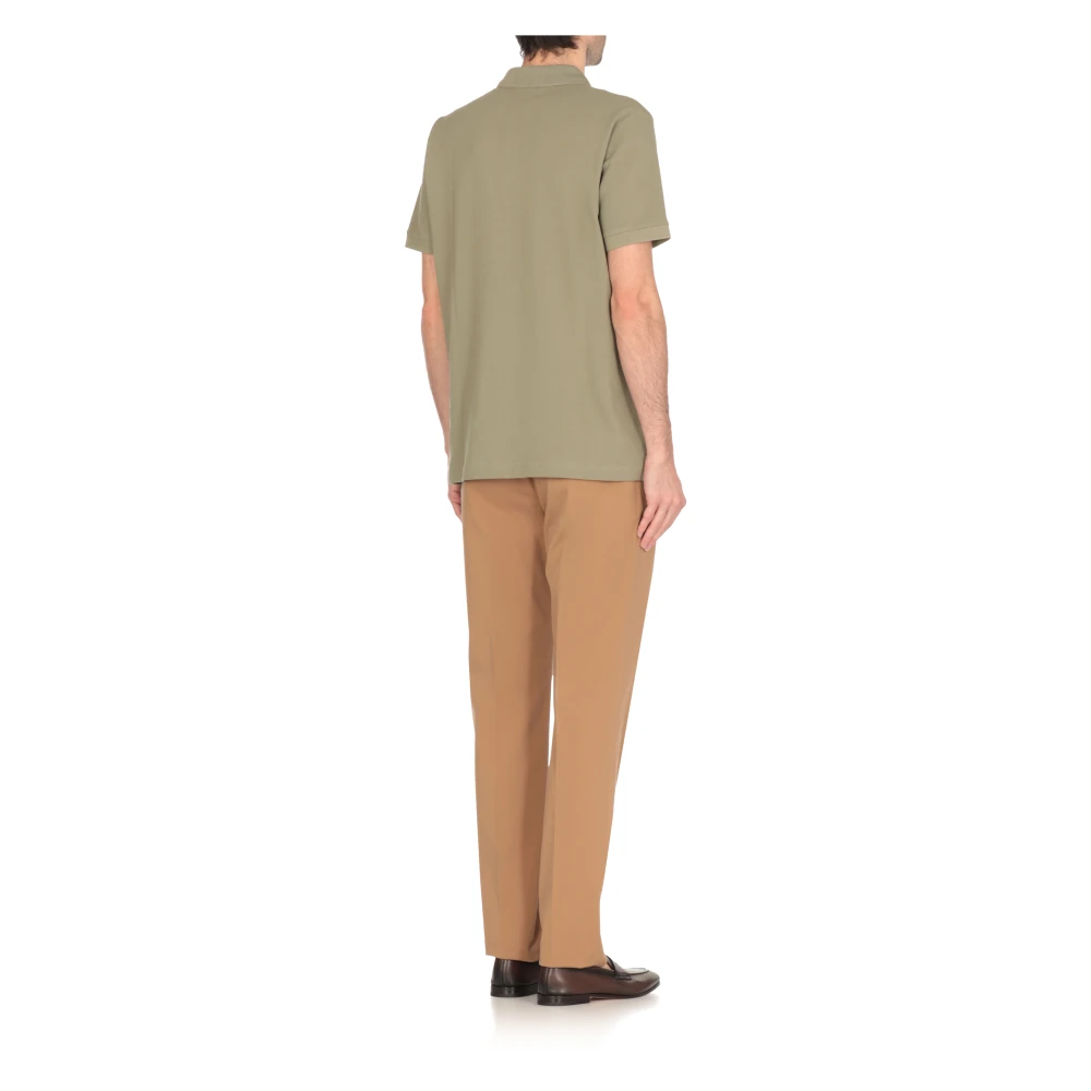 Fay Groen Poloshirt met Knopen Green Heren