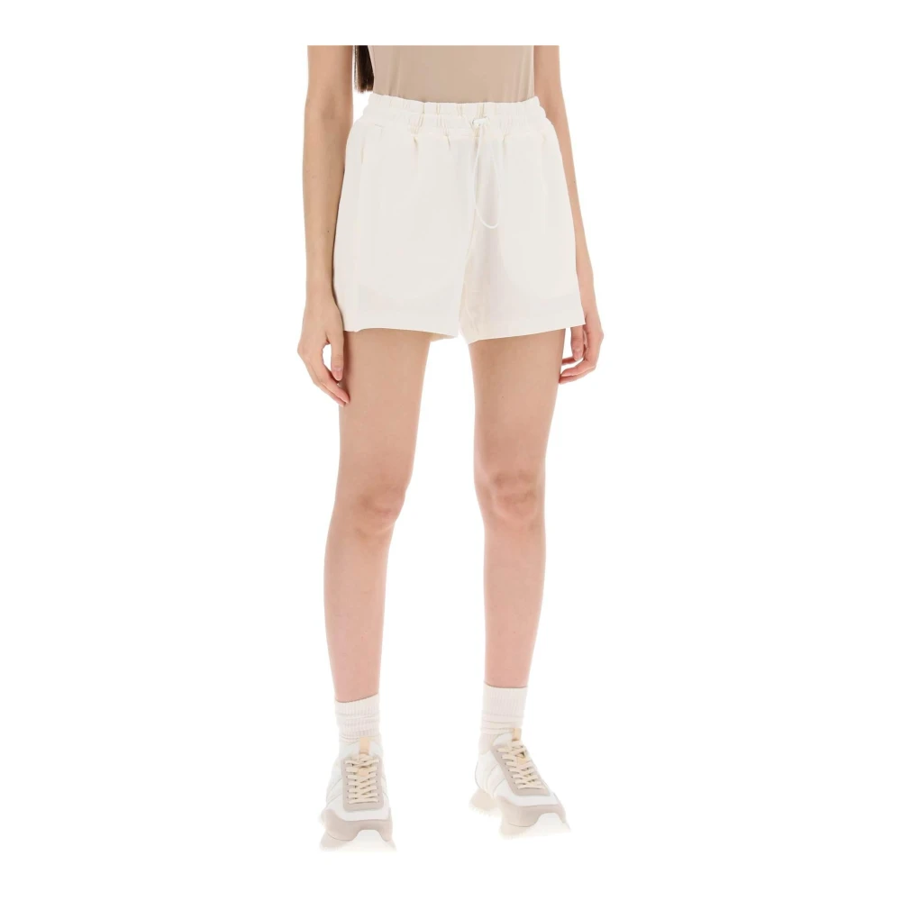 Moncler Short Shorts White Dames