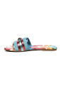 regnbue-print-rode-sandaler