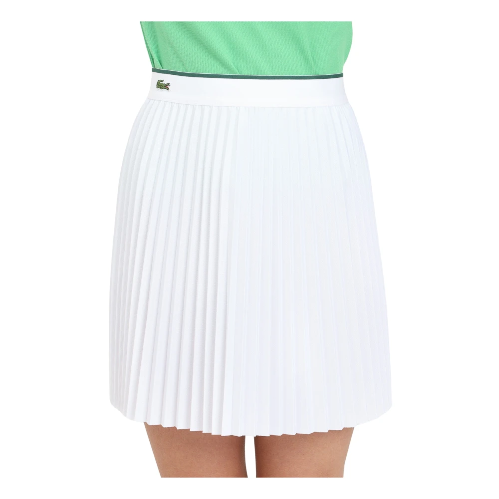 Lacoste Short Skirts White Dames
