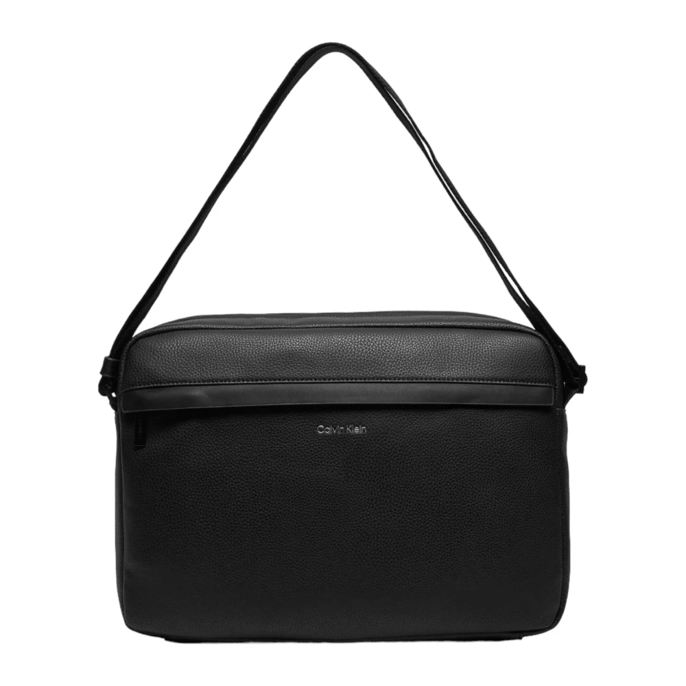 Calvin Klein Messenger Bag Herfst Winter Collectie Black Heren