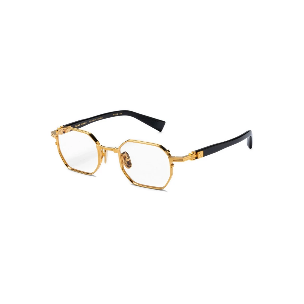 Balmain Unisex Yellow Saint Jean Ii Optical Frame - Glasses - 48 Mm - Accessories