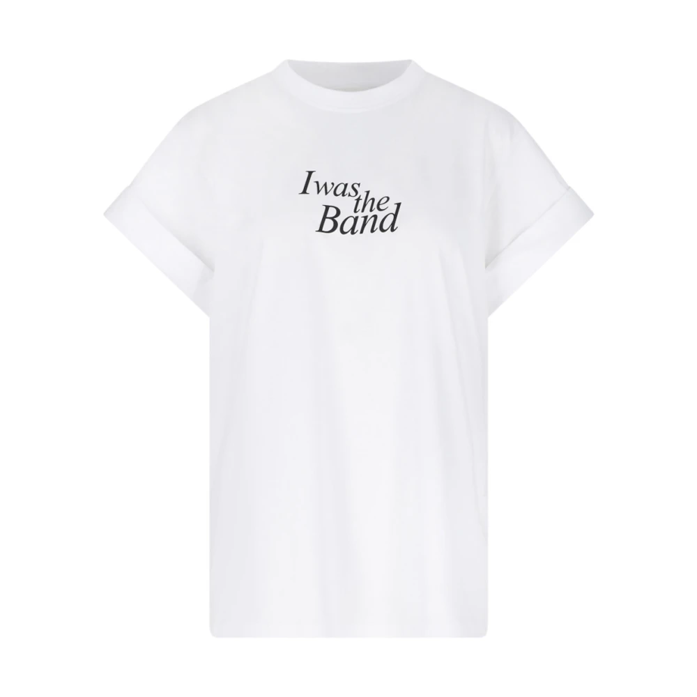 Victoria Beckham Witte T-shirts en Polos White Dames