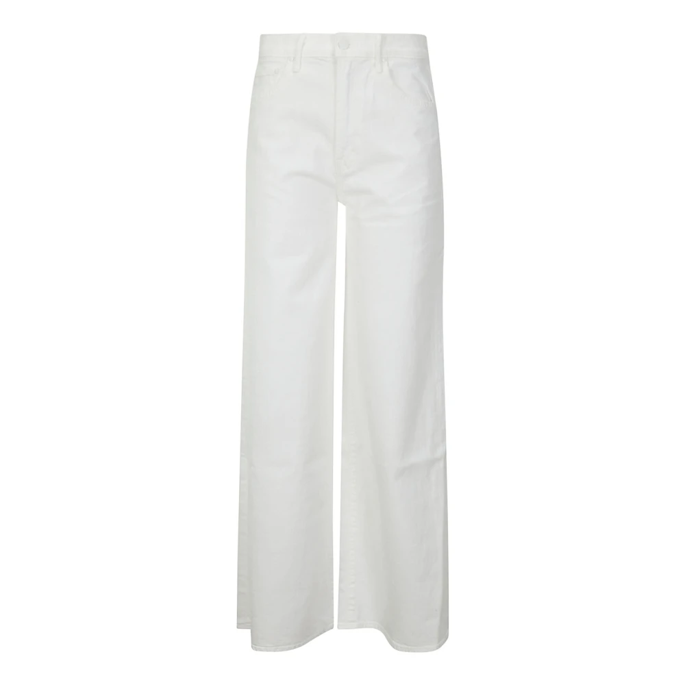 Mother Wijde Jeans White Dames