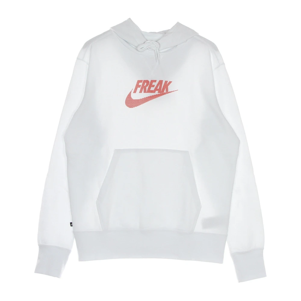 Nike Freak Pullover Hoodie Summit White Gray Heren
