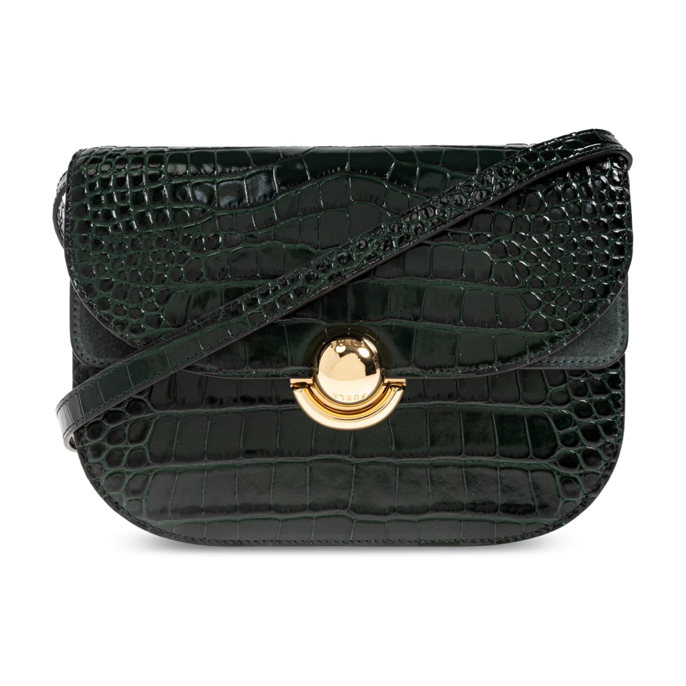 Furla Women's Green Cross Body Bags, One Size, Shoulder Bag Sfera Small