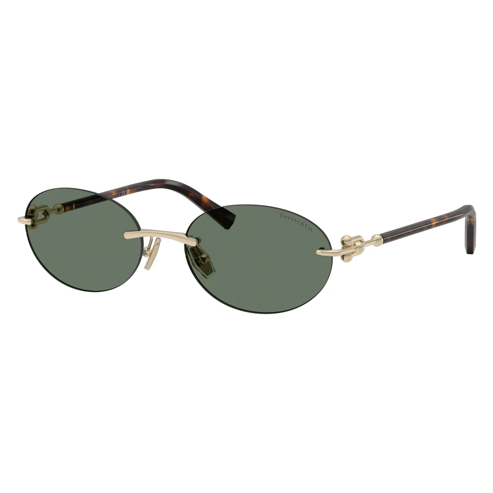 Tiffany Unisex Grigio Oval Sunglasses