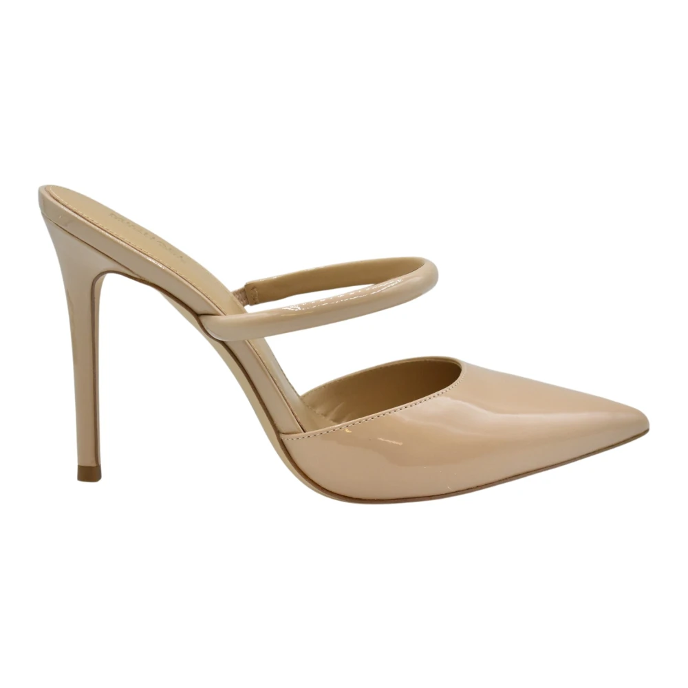 Michael Kors Mules med klackar Beige, Dam