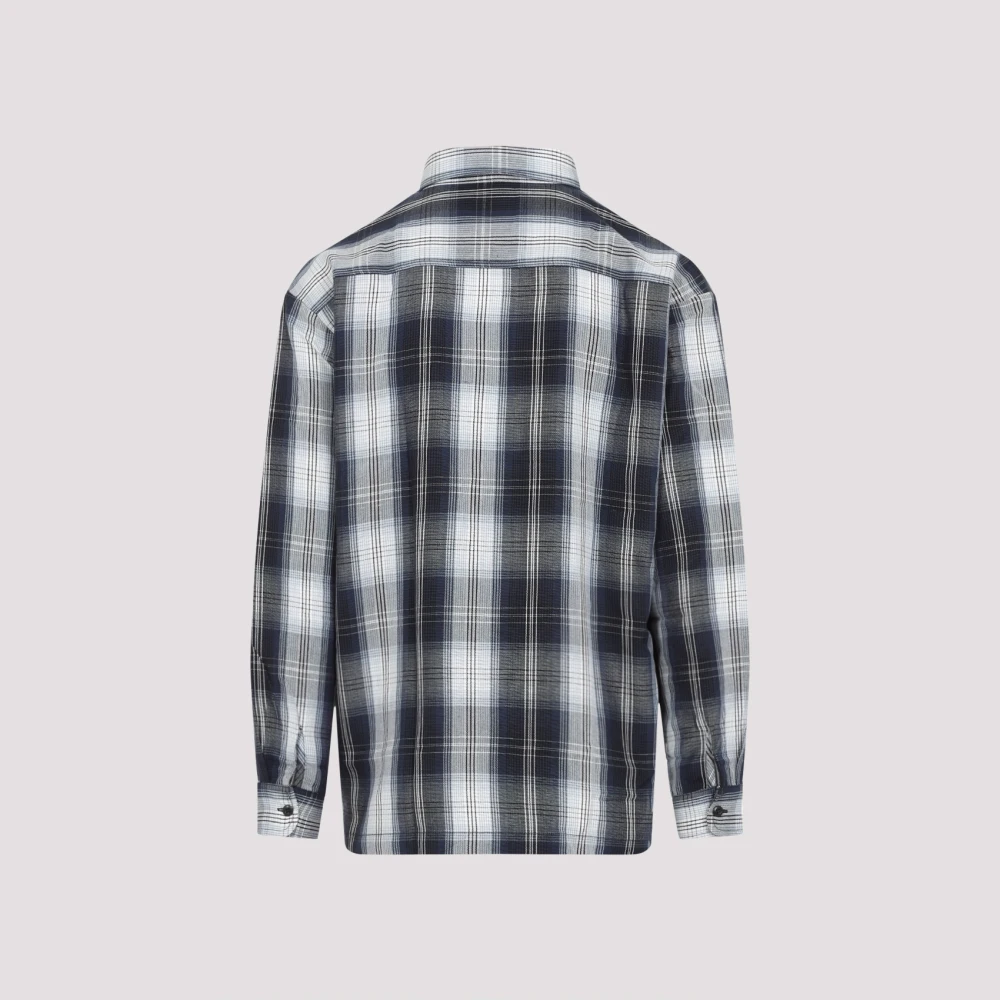 Carhartt WIP Geruite Blanton Shirt Gray Heren