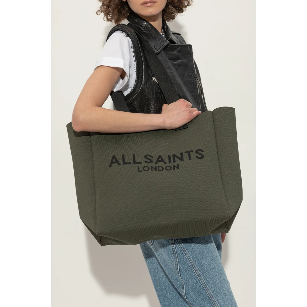 AllSaints Tas Izzy type shopper Green Dames
