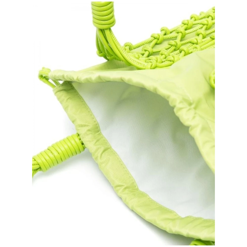 Msgm Polyester Tassen Green Dames