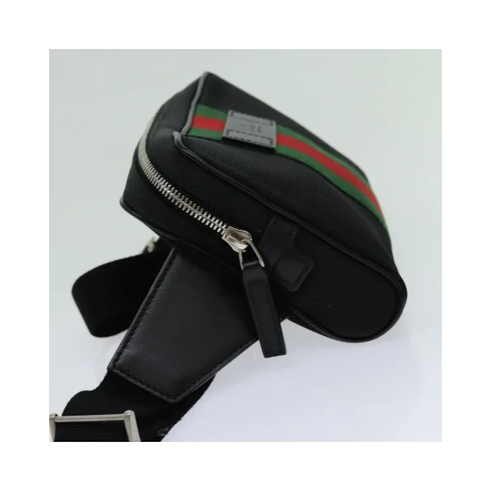 Gucci Vintage Pre-owned Cotton gucci-bags Black Dames