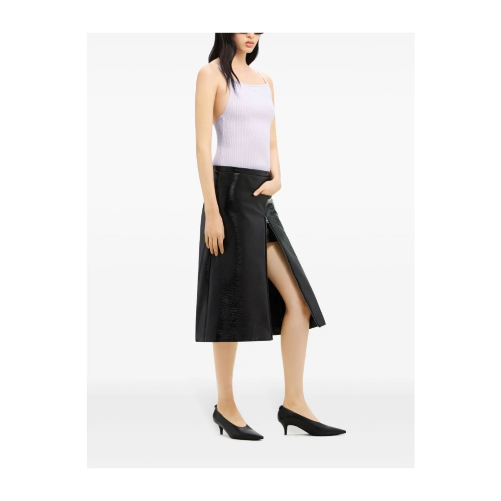 Courrèges Mouwloze Top Purple Dames