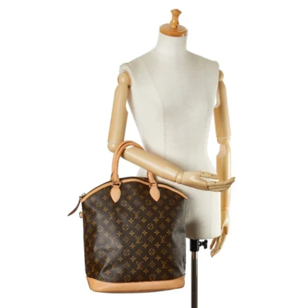 Louis Vuitton Vintage Pre-owned Plastic louis-vuitton-bags Brown Dames
