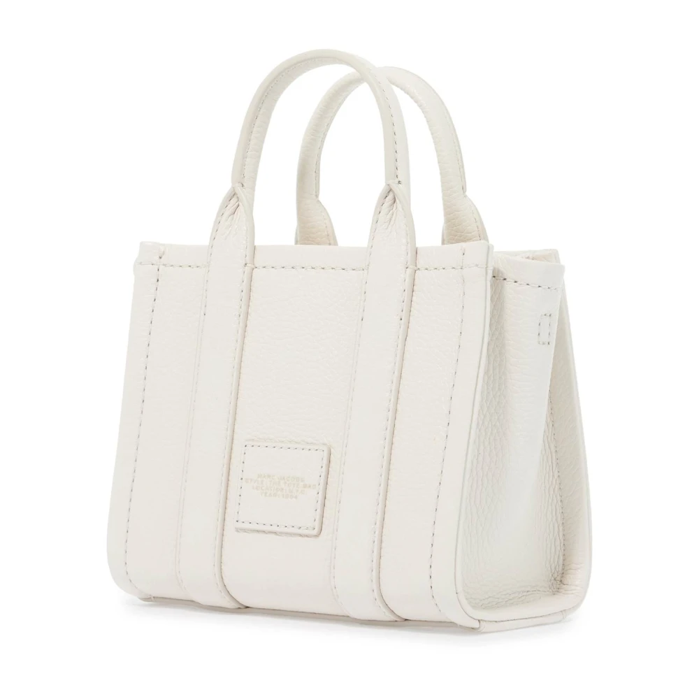 Marc Jacobs Mini Tote Bag van leer White Dames
