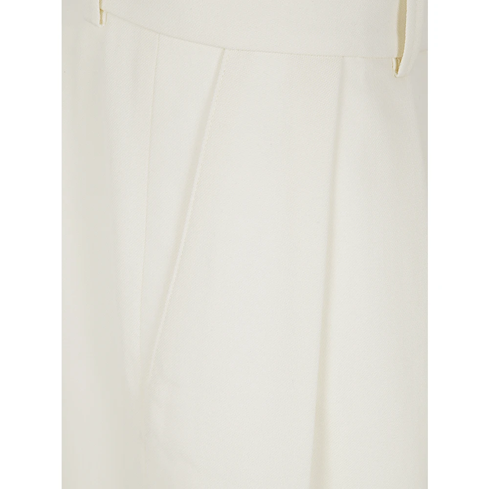 Wardrobe.nyc Off White Low Rise Broek White Dames