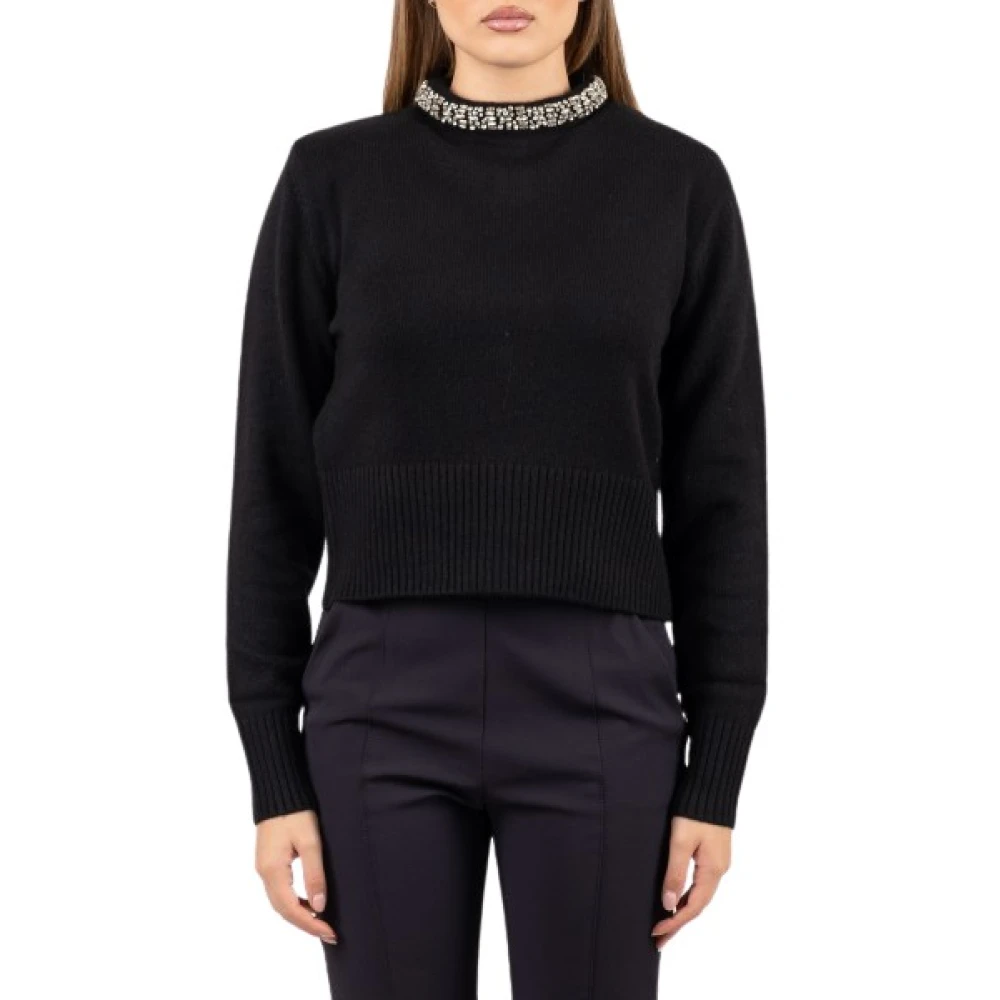 Pinko Berlino Sweater Knitwear Mujer Negro M