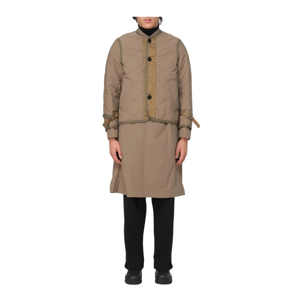 Coats > Single-Breasted Coats - - Sacai - Modalova