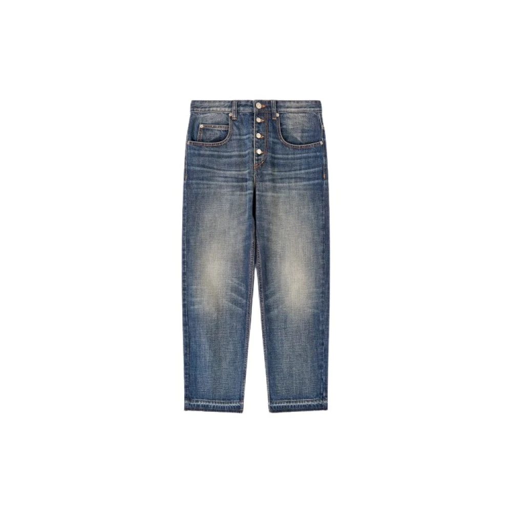 Isabel Marant Étoile Slim Fit Denim Jeans Blue Dames