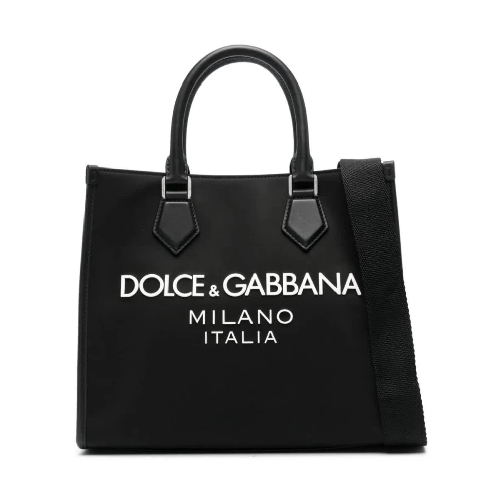 Dolce & Gabbana Klassieke Zwarte Shopper Black Heren