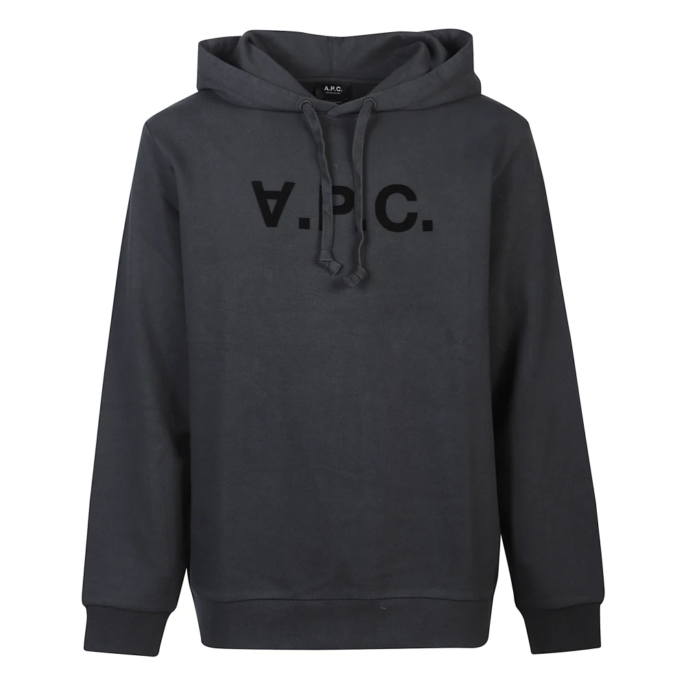 A.p.c. Men's Black Hoodies, S, Jumpers